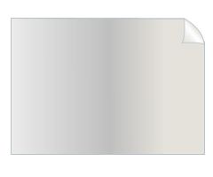 リア透過フィルム　クリアタイプ