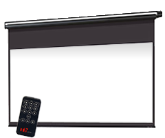 電動吊り下げケース無しスクリーン