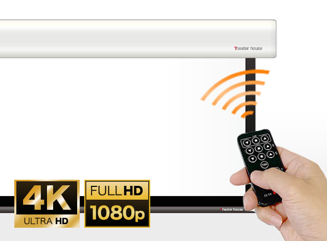 総合ランキング1位 電動スクリーン ケース付き　16:9  WCB2214WEM