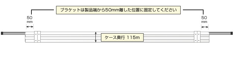 電動昇降バトン寸法図天面