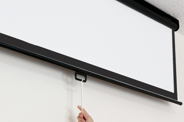 電源不要で簡単巻き上げ