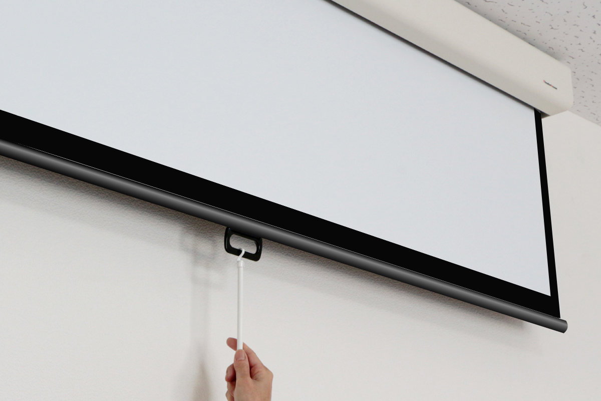 電源不要で簡単巻き上げ