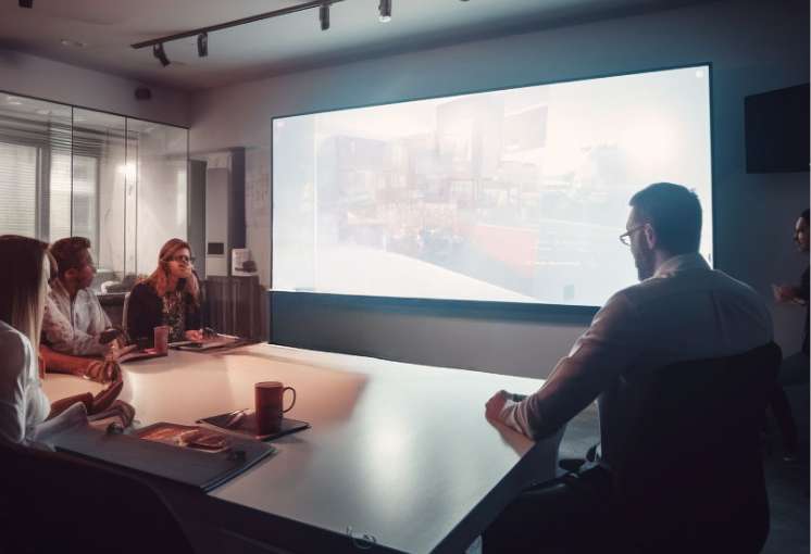 遠隔でもリアルタイムで情報共有