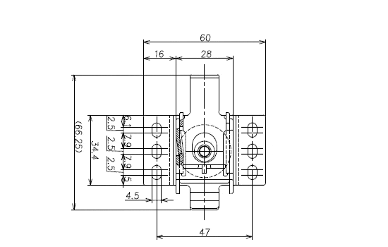 ブラケット寸法